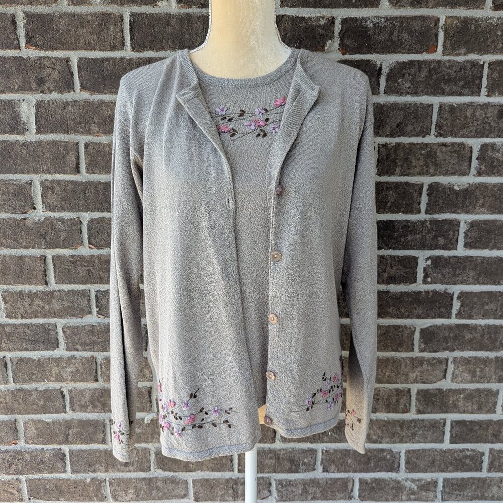Vintage Jantzen Petite Cardigan Set